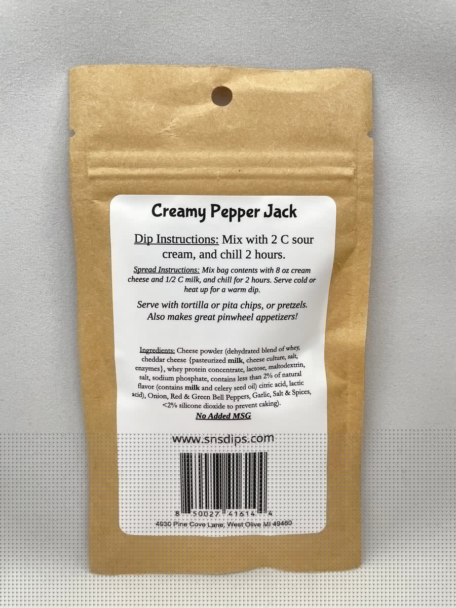 Creamy Pepper Jack Dip