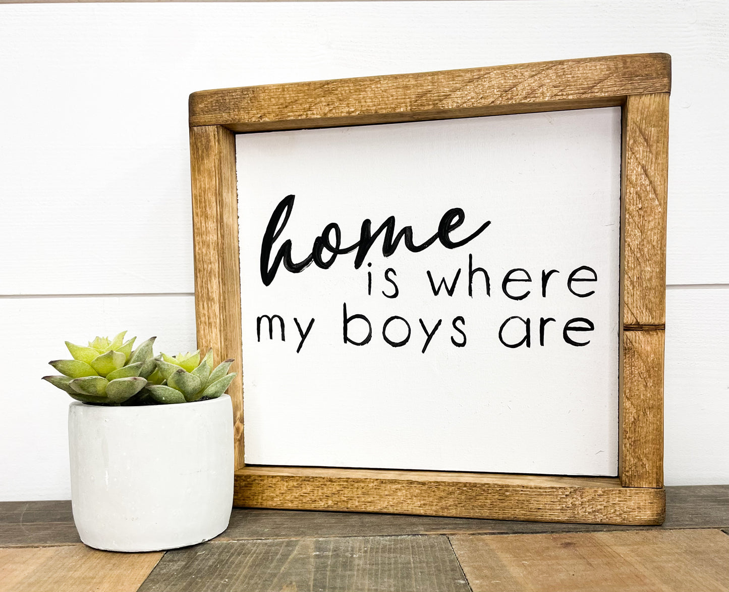 Home Is Where My Boys Are