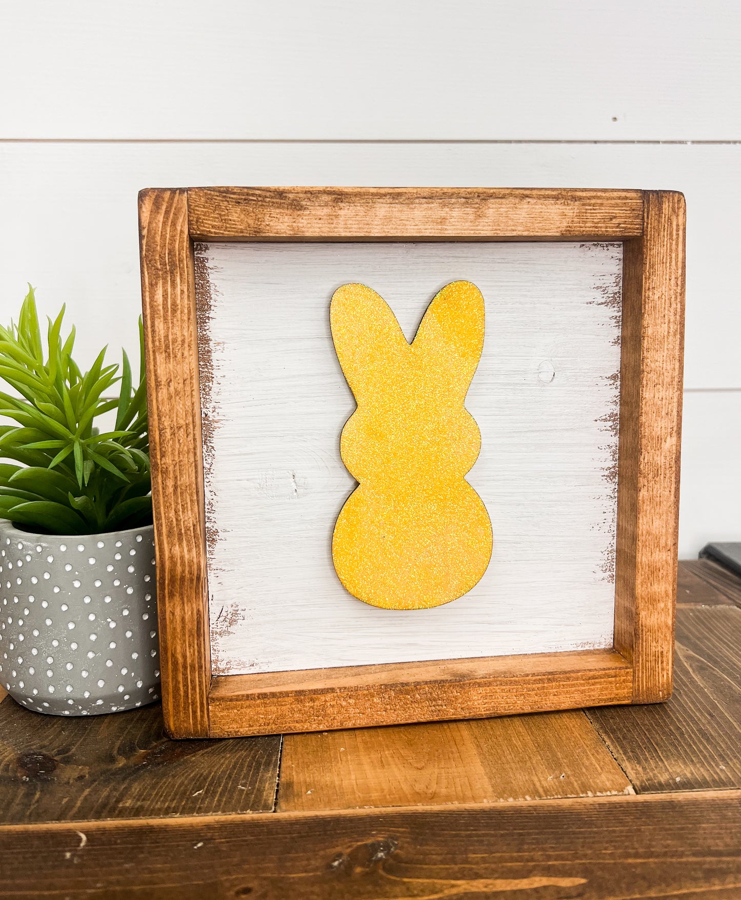 Glittered Bunny