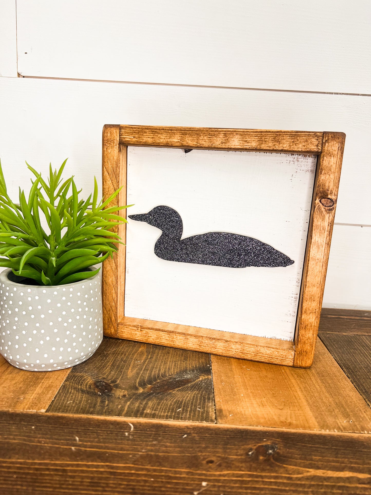 Glittered Loon
