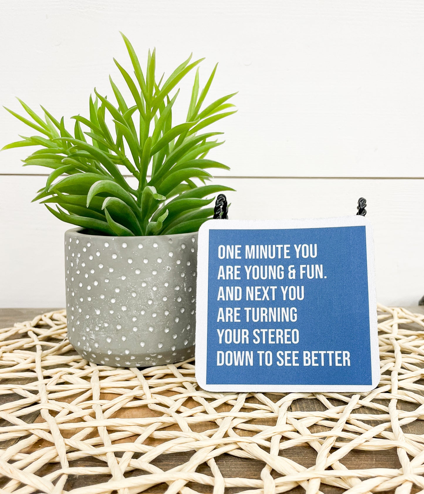 One Minute You Are Young and Fun