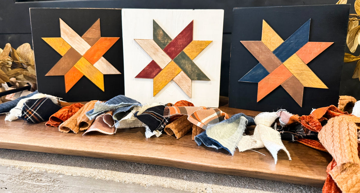 🍂 Fall Barn Quilt Class With Mocktails & Appetizers 🍂